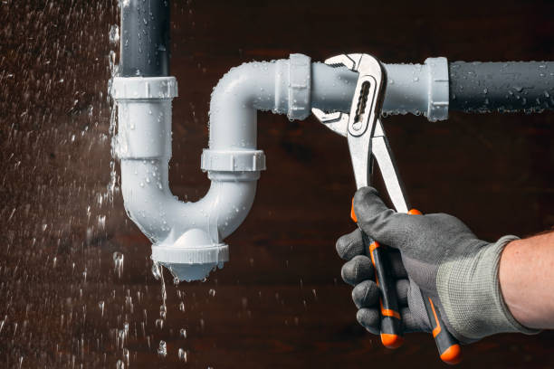 Professional Sewer Line Repair technician working in Georgetown, MA